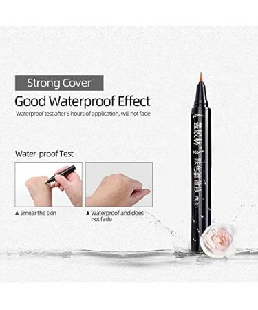 Vitiligo & Birthmark Concealer Pen - Professional Skin Camouflage for White Spots - Buy Online on GoSupps.com