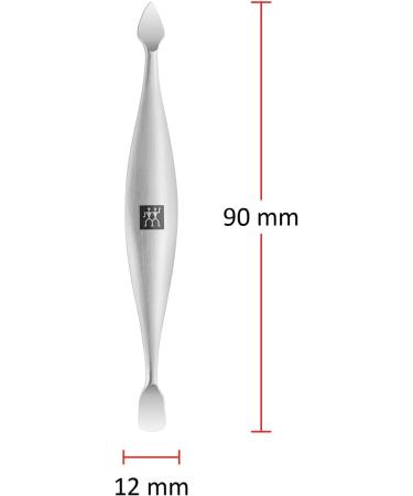 ZWILLING Premium Silver 90mm Cuticle Pusher (Nail Cleanser Dual Instrument Suitable for Natural and False Nails) - Buy Online on GoSupps.com