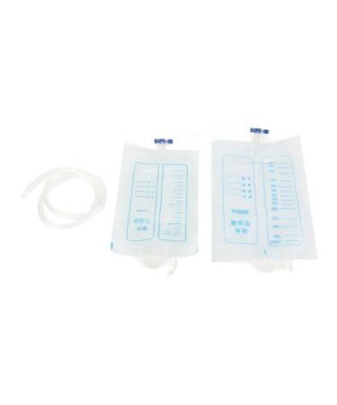 Portable Urine Collection Bag for Men & Bedridden Patients | 1000ml & 2000ml | Catheter-Compatible | Ideal for Urinary Incontinence - Buy Online on GoSupps.com
