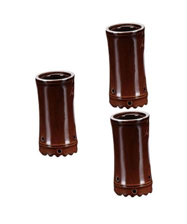 Healvian 3 STK Moxibustion pot Moxibusion Canister facial massage device portable burner Moxa belt Tool Moxadosis made of ceramic Moxa burner pot The face moxibusstofen products products