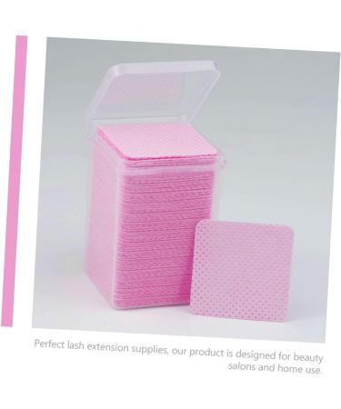 NOLITOY 1200 Pcs Lint-Free Eyelash & Nail Polish Remover Pads | Pure Cotton Cleaning Wipes for Eyelash Extensions & Nail Care - International Shipping Available - Buy Online on GoSupps.com