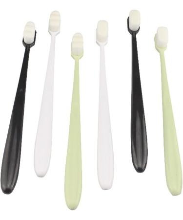 Suicra Ultra-Fine Soft Toothbrush - 1PC Micron Nano Bristle for Deep Cleaning & Gum Protection | Portable Travel Brush - Black - Buy Online on GoSupps.com