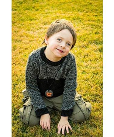 Munchables Dino Skull Sensory Chew Necklace - Chewy Fidget Toy for Adults & Kids (Green) - Buy Online on GoSupps.com