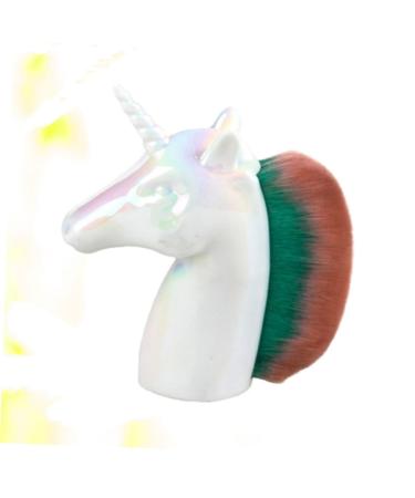 Buy Hemoton Professional Makeup Brush - Blush & Bronzer - Portable Cosmetics Brush for Women - Ideal for Liquid Foundation - 9x8cm White - Buy Online on GoSupps.com