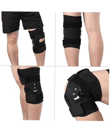 Adjustable Patella Stabilizer Knee Brace - Orthopedic Compression Sleeve with Aluminum Supports for Pain Relief | Sports Knee Support for Men & Women - Buy Online on GoSupps.com