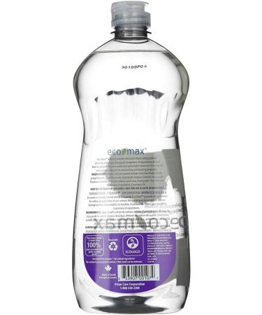 ECOMAX Natural Lavender Dish Wash 740ML - Eco-Friendly Biodegradable International Shipping Available - Buy Online on GoSupps.com