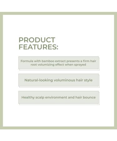 AMOS Green Tea Volume Mist 4.7 fl. oz (Renewal) | Bamboo Extract Styling Mist for Hair Loss and Volume | Korean Salon Brand - Buy Online on GoSupps.com