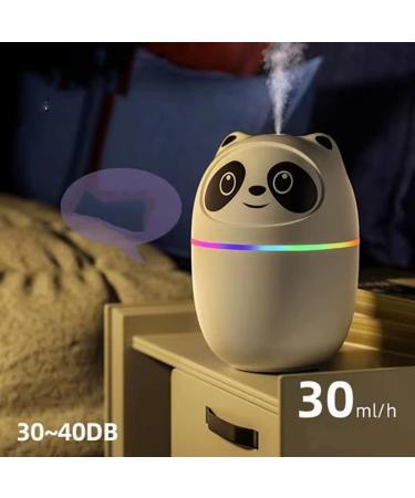 Portable Mini USB Humidifier with Light - Whisper-Quiet Air Cleaner for Home, Office, Bedroom, Baby Room - Buy Online on GoSupps.com
