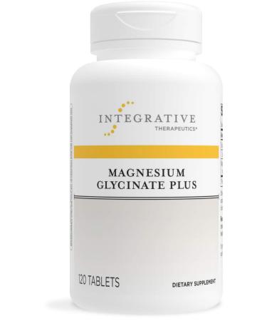 Integrative Therapeutics Magnesium Glycinate Plus - Supplement for Women & Men - Supports Cardiovascular & Heart Health* - Contains no Dairy or Gluten - Vegan - 120 Tablets Standard Packaging - Buy Online on GoSupps.com