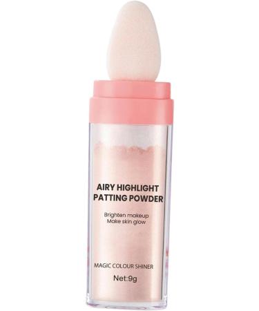 harayaa Highlighter Powder Loose Powder Eyes Glitter Sparkle Body Brightens Face Blusher Cosmetics Smooth Shimmer and Shine for Makeup Pink - Buy Online on GoSupps.com