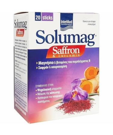 Intermed Solumag Saffron & Curcumin 20sticks