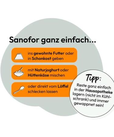 GRAU The Original Sanofor Therapeutic Peat Reconstituting For Intestinal Flora For Living Intestinal Flora And Mucosa Pack Of 1 (1 x 500 g) Food Supplement For Dogs/Cats - Buy Online on GoSupps.com