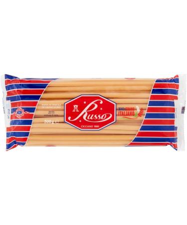  Italian Gourmet E.R. Russo Ziti No. 76 Durum Wheat Pasta 100% Italian Wheat 500g Pack + 400g Box 20 Pieces - Buy Online on GoSupps.com