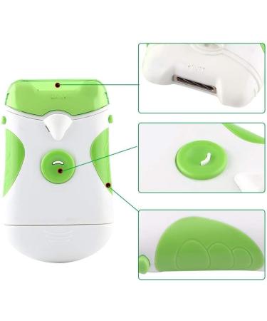 2 in 1 Electric Nail Cutter & Nail File for Newborns & Adults - Green Electric Nail Trimmer & Clipper | Safe & Easy Grooming - Buy Online on GoSupps.com