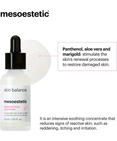Mesoestetic Skin Balance 30ml Intensive soothing effect for sensitive or delicate skin - Buy Online on GoSupps.com