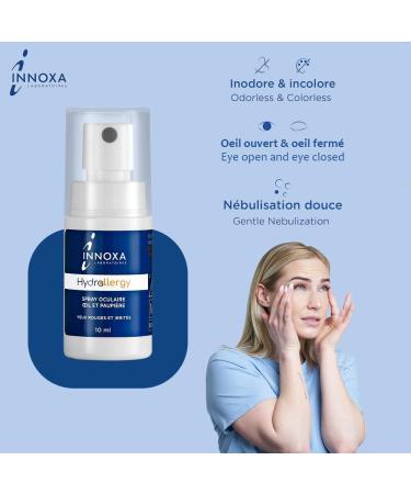 Innoxa Laboratory Innoxa Eye Spray for red and irritated eyes odorless and colorless natural against eye fatigue 10 ml - Buy Online on GoSupps.com