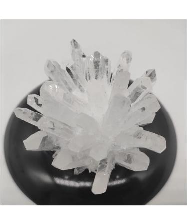 1pcs Natural White Crystal Cluster Quartz Crystal Health Reiki Stones Crystal Point Specimen Home Decoration Raw Crysta Crystal Cluster 800-900g - Buy Online on GoSupps.com