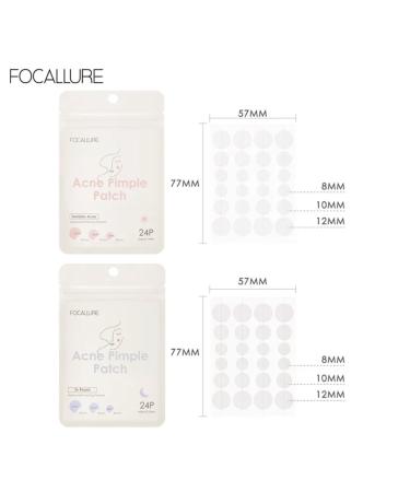 Buy Acne Pimple Patch (24 Patches) - Invisible Hydrocolloid Healing Patches for Zit & Pimple Care | Waterproof & Absorbs Pus | Fast Shipping Worldwide - Buy Online on GoSupps.com