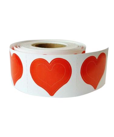 3-Way Heart Tanning Stickers 50 Count