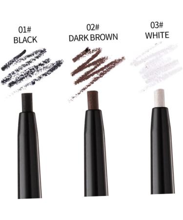 Angoily Eyeliner Pencil Eyebrow Pencil Eye Pencil Waterproof Eye Liner Women Makeup E43 Automatic - Buy Online on GoSupps.com
