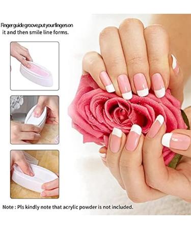 Grendly 3-Piece Nail Recycling Box Dip Powder Collection Container Manicure Powder Storage Tools - Buy Online on GoSupps.com