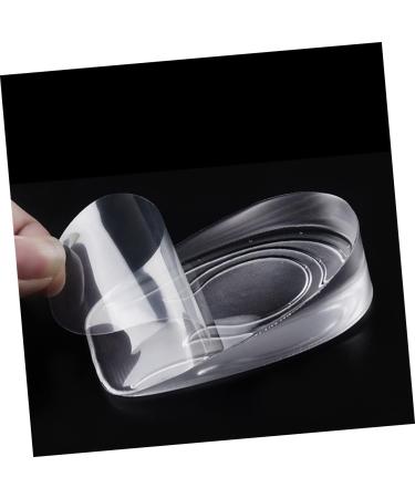 NOLITOY Gel Shoe Inserts - 9 Pairs Breathable Silicone Comfort Insoles for Heel Lift & Cushioning - Invisible Clear Insoles for All Shoes - Buy Online on GoSupps.com