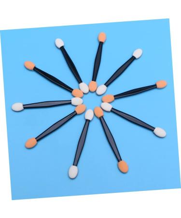 Mikinona 100pcs Disposable Makeup Sponge Disposable Eyeshadow Sponge Eyeshadow Stick Eye Shadow - Buy Online on GoSupps.com