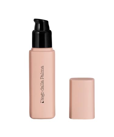 Diego dalla Palma Nudissimo - Soft Matt Foundation - Oil-Free And Oil-Absorbing  Light Fluid Texture - Conceals Imperfections And Ensures A Natural Matte Finish - 245N Neutral Light Beige - 1 Oz