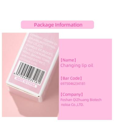 Glitter Plumping Lip Gloss | Magic Temperature Color Change Lipstick | Hydrating Tinted Lip Glaze for Dry Cracked Lips - Shop Now - Buy Online on GoSupps.com