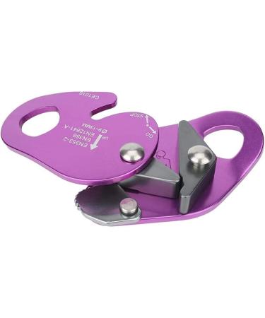 AXUYU Climbing Descender Self-Braking Stop for 9-13mm Rope - Purple | Mountaineering Gear - Buy Online on GoSupps.com