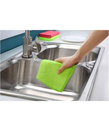 Probablei Streak-Free Miracle Cleaning Cloths Probable Cleaning Cloth Fish-Scale Streak Free Glass Cleaning Cloth Multipurpose Miracle Cleaning Cloths (15 PCS) - Buy Online on GoSupps.com