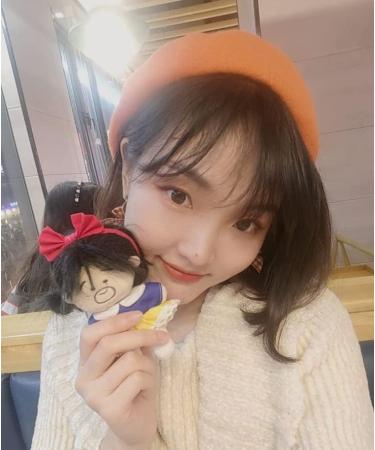 Kawaii Deer Ear Beret Hat - Cute Funny Christmas Fruits Cap for Women and Girls - Buy Online on GoSupps.com