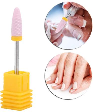 Ceramic Nail Drill Bit Cylinder Shape Grinding Head Nail Drill Bit for Nail Polishing Manicure Tools Fine Manicure Drill Bits (5 Types) (20L) 20st - Buy Online on GoSupps.com