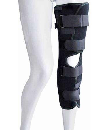 Adjustable Steel Knee Brace Support | Medical Immobilizer & Orthopedic Guard for Fractures & Injuries - Medium Size - Buy Online on GoSupps.com