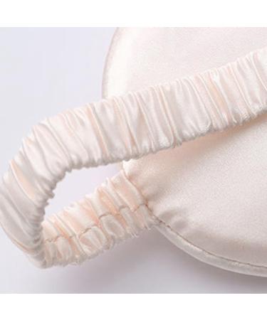 Buy Breathable Silk Eye Shade with Scrunchy Band & Lightweight Carry Bag - Ideal for Travel | International Shipping Available - Buy Online on GoSupps.com
