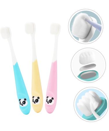 Tovinanna 3ST Children's Toothbrush - Fun & Effective Oral Hygiene Training Brush for Kids - Slip-Resistant ABS Design - Buy Online on GoSupps.com