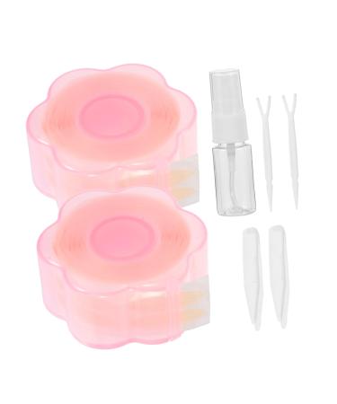 Angoily 2 Sets Lace Double Eyelid Sticker Eye Lift Strips Double Eyelid Tape Makeup Tape Women Eyelid Tape Girl Stickers Eyelid Lifter Strips Double Sided Eyelid Tape Cosmetic Reel