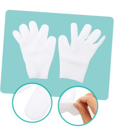 FRCOLOR 2 Pairs Moisturizing Gloves Anti- Cracking Mitten Ladies Mittens Anti- Wrinkle Gloves Hand Softening Gloves Black Gloves Hands Beauty Masks Hand Cream Dryness Women's White Sebs - Buy Online on GoSupps.com