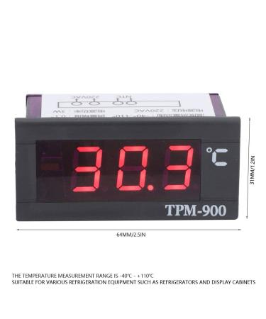 LANTRO JS Mini LCD Digital Temperature Panel Meter | -40 to +110 Thermometer | Accurate Temperature Indicator for eCommerce - Buy Online on GoSupps.com