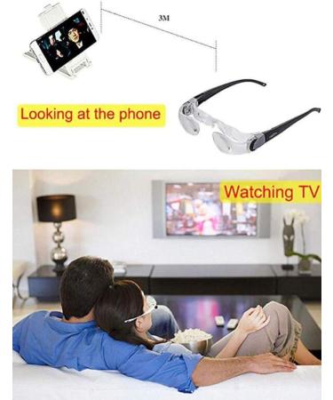 Headband Magnifier 2.1x Head Mounted Magnifying Glasses Hands-Free Head Worn 3 Diopter Lens for Tv Electronics Eyelash Crafts Jewelry Circuit Watch Repair A/A - Buy Online on GoSupps.com