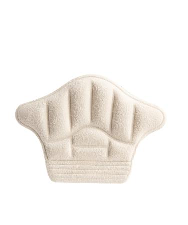 3 Pairs Heel Pads Inserts Soft Heel Cushion Pads Shoe Heel Filler Pads Self Adhesive Heel Protectors High Heel Liner Cushions Beige