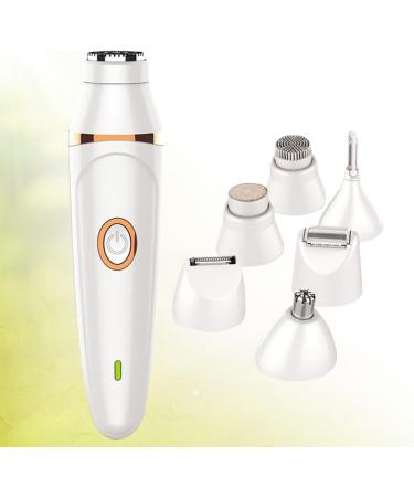 Fomiyes 2PC Hair Removal Tool Set - Painless Electric Bikini Trimmer for Women - Shaving & Cleaning - 14x4cm - Perfect for Smooth Skin - Buy Online on GoSupps.com