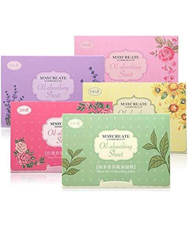 CangNingShang 100 Sheets Oil Blotting Papers for Acne Prone Skin - Natural Oil Absorbing with Chamomile & Orange Extracts - Buy Online on GoSupps.com