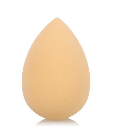 Makeup Sponge 1Pc Cosmetic Puff Powder Puff Smooth Women's Makeup Foundation Sponge Beauty To Make Up Tools & Accessories Water-drop Shape Makeup Sponge Holder(Water-drop Orange)