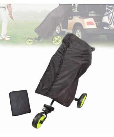 FCOUIID Golf Bag Rain Protection Cover, Waterproof Push Cart Club Heavy Duty Protector,Golf Club Accessories, 51"x24"x12"