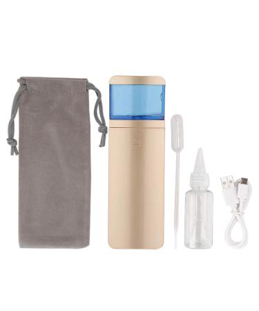 Portable Nano Face Moisturizing Mist Sprayer - Hydrating Facial Humidifier (Gold) - Buy Online on GoSupps.com