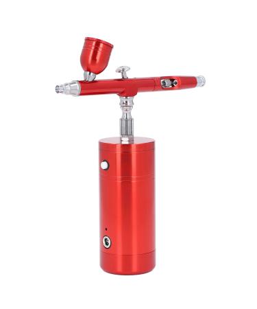 Model Painting Cordless Airbrush Set Adjustable Rechargeable Cordless Aluminum Alloy Airbrush Kit for Cake Decorating for Artists
