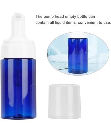 Empty Bottle Portable Mousse Foaming Empty Bottle Foaming Containers Refillable Sample Storage Bottle Compact Travel Size 100ml (Blau (Pumpenkopf)) - Buy Online on GoSupps.com