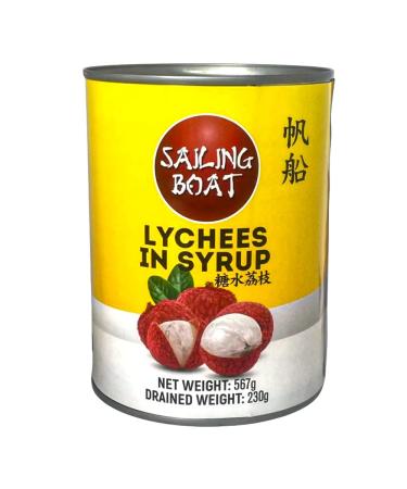 Sailing Boat Lychees in Light Syrup 567g