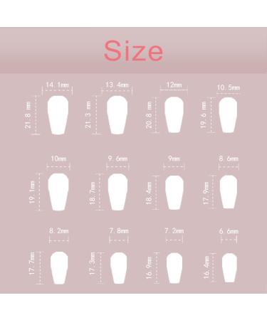 Buy Silver Glitter Press on Nails - Medium Square Fake Nails with Rhinestones | Glossy Pink & White Artificial Nails for Women & Girls | Reusable DIY Manicure - Buy Online on GoSupps.com